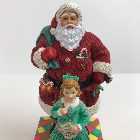 Pipka Reflections of Christmas Yes, Virginia There is a Santa 11323 Figurine - Picture 7 of 15